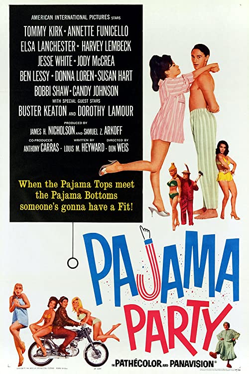 دانلود دوبله فارسی فیلم Pajama Party 1964