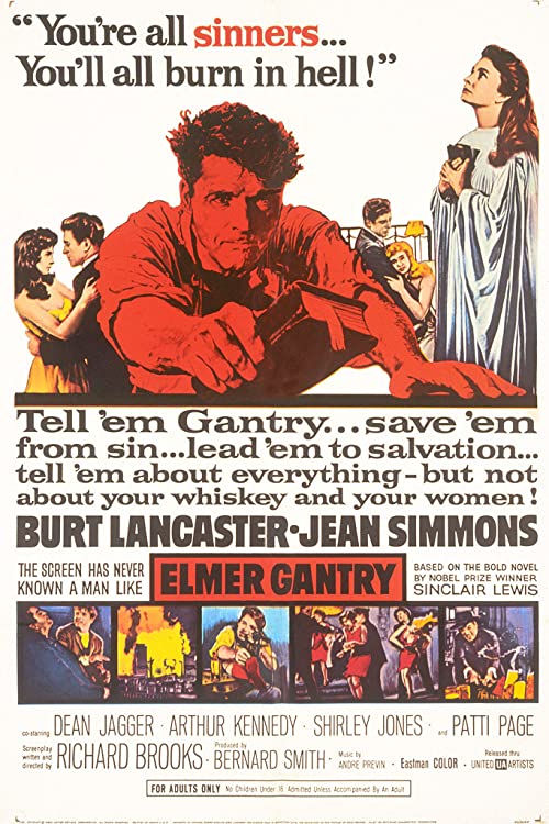 دانلود دوبله فارسی فیلم Elmer Gantry 1960