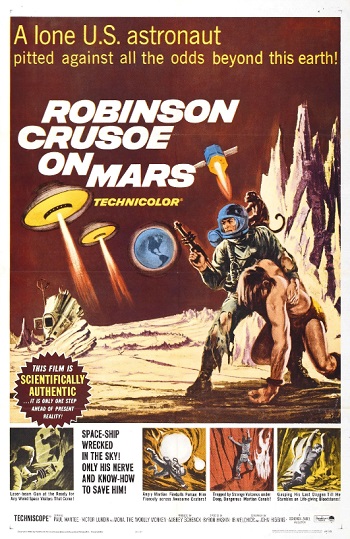 دانلود دوبله فارسی فیلم Robinson Crusoe on Mars 1964
